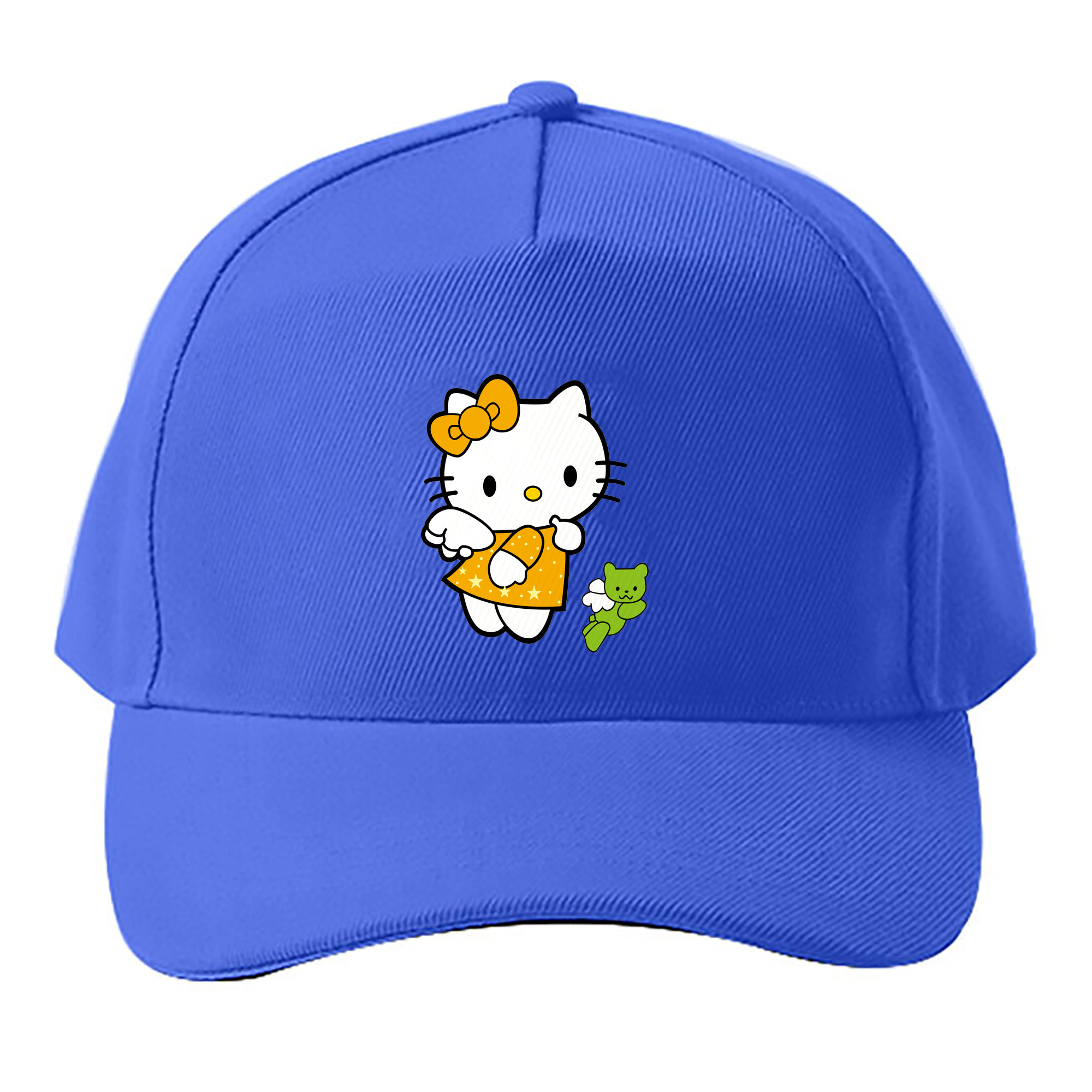 （画像用） Hello Kitty ハローキティ ベースボールキャップ 綿100％ 男女兼用 帽子 スポーツ